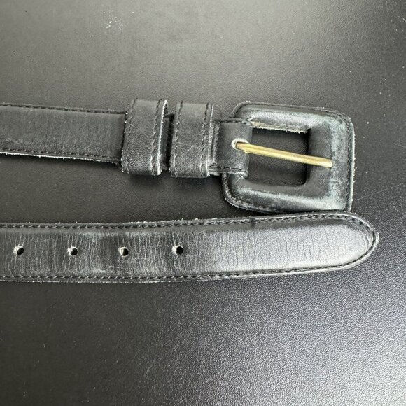 Fossil Genuine Leather Belt BT7207 Size Small Black Women's - Picture 6 of 11